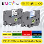 Ламинированные ленты черного и белого цвета KMCYinks, 1 шт., 231, совместимы с принтером для этикеток Brother, 231, 0, 12 мм, 6 мм, 9 мм
