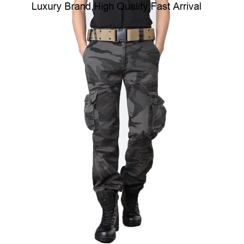 

Повседневные камуфляжные брюки 2023, военные тактические джоггеры, мужские брюки-карго, армейская уличная одежда, тренировочные брюки