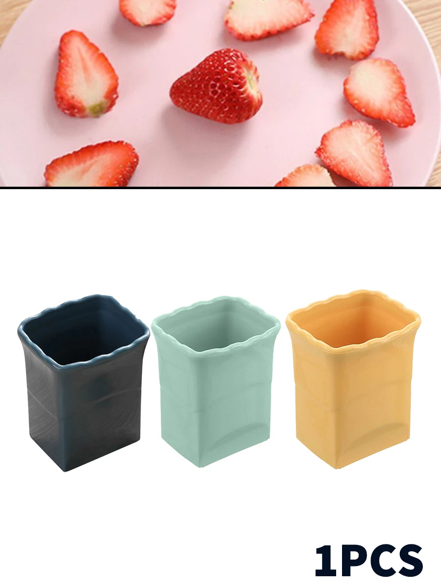 

Cup Slicer Fruit Egg Slicer Stainless Steel Strawberry Slicer Potato French Fries Cutter Making Tool Vegetable Shredder Tool