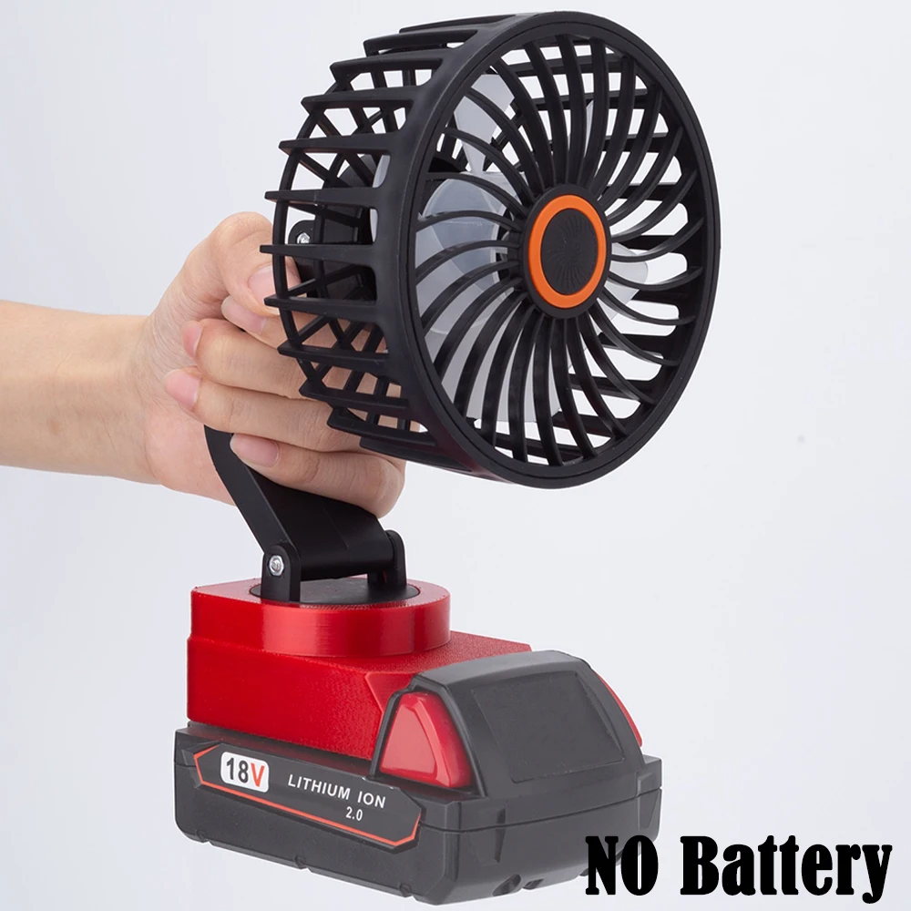 Портативный вентилятор для рабочего места кемпинга Milwaukee 18V инструмент работы с