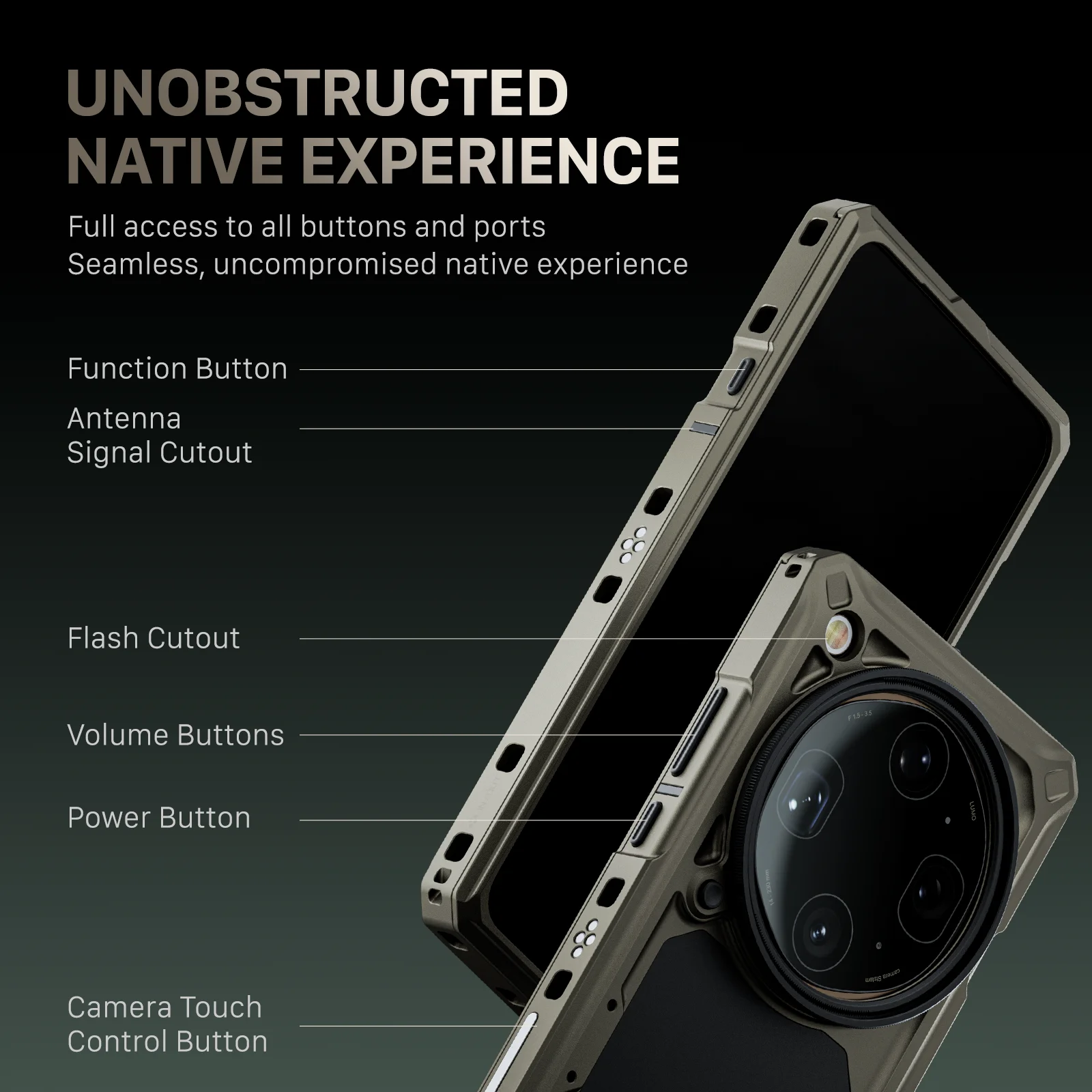 Фото Комплект TILTA Khronos для OPPO Find X9 Ultra Creator Kit с адаптером для фильтров 67 мм, рукояткой Focous PD, быстросъемной ручкой-штативом TK-X9UL №4