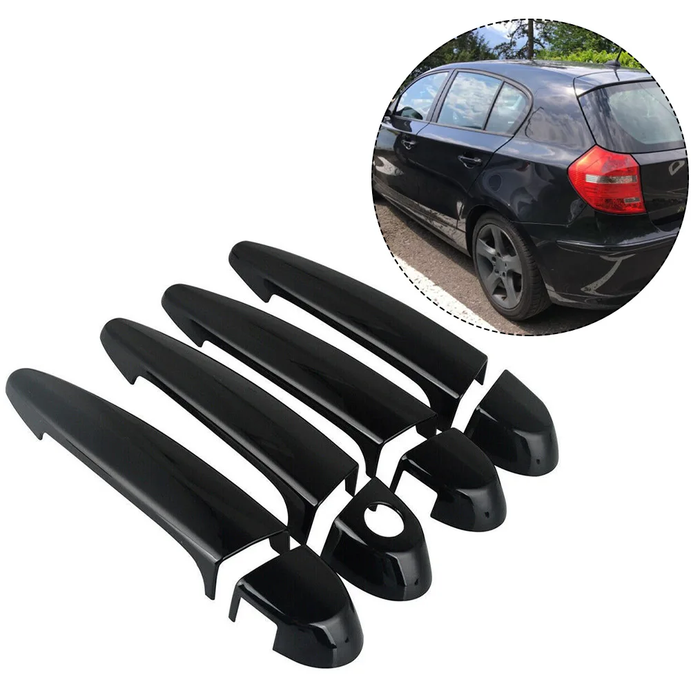 

4pcs Car Door Handle Cover For BMW E87 E90 E91 E92 E93 F30 X1 X2 X3 X4 X6 ABS Carbon Fiber Exterior Door Handle Cover Trim
