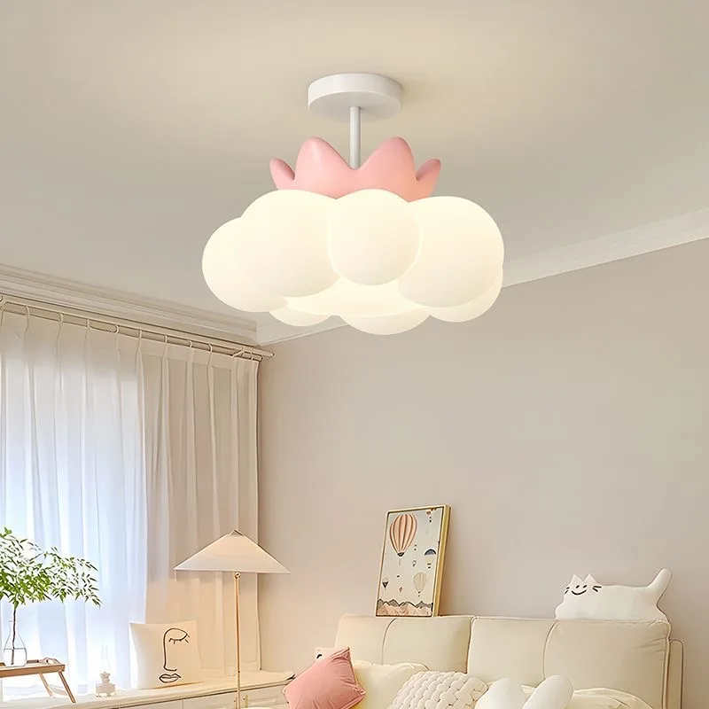 2024 подвесной светильник в форме облака Корона Сердца обезьяна панда люстра для