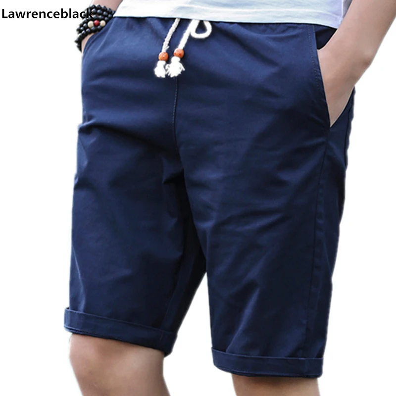 Cotton Shorts Men Brand Casual Summer Plus Size Men Short Knee Length Surfings Short Leisure Fitness Breathable Shorts