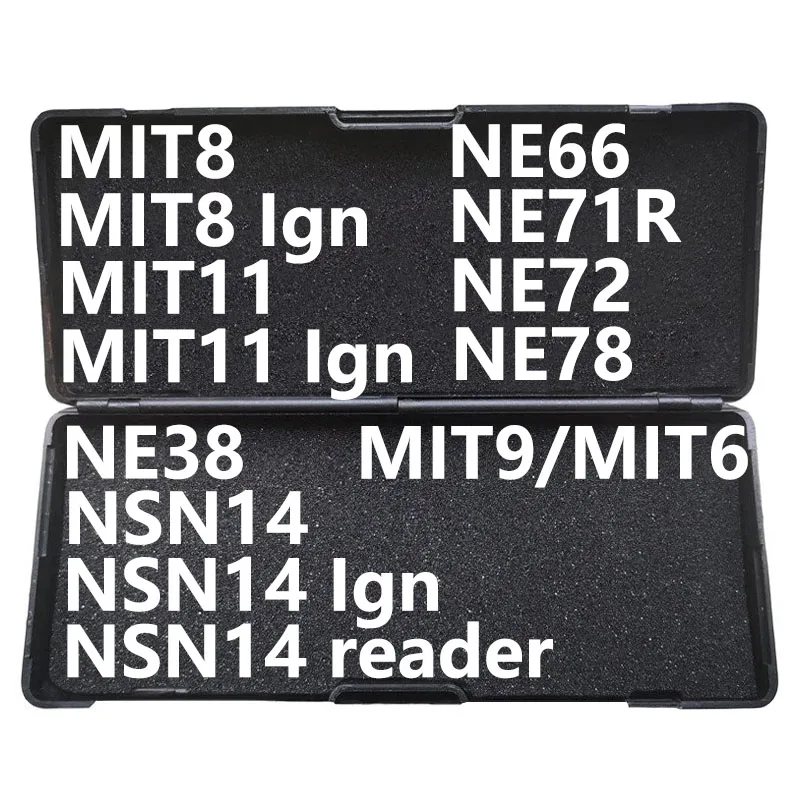 Слесарные инструменты LISHI 2 в 1 приборы MIT8 MIT11 MIT9 MIT6 NE71R NE72 NE78 NE66 NE38 NSN14 lgn считыватель