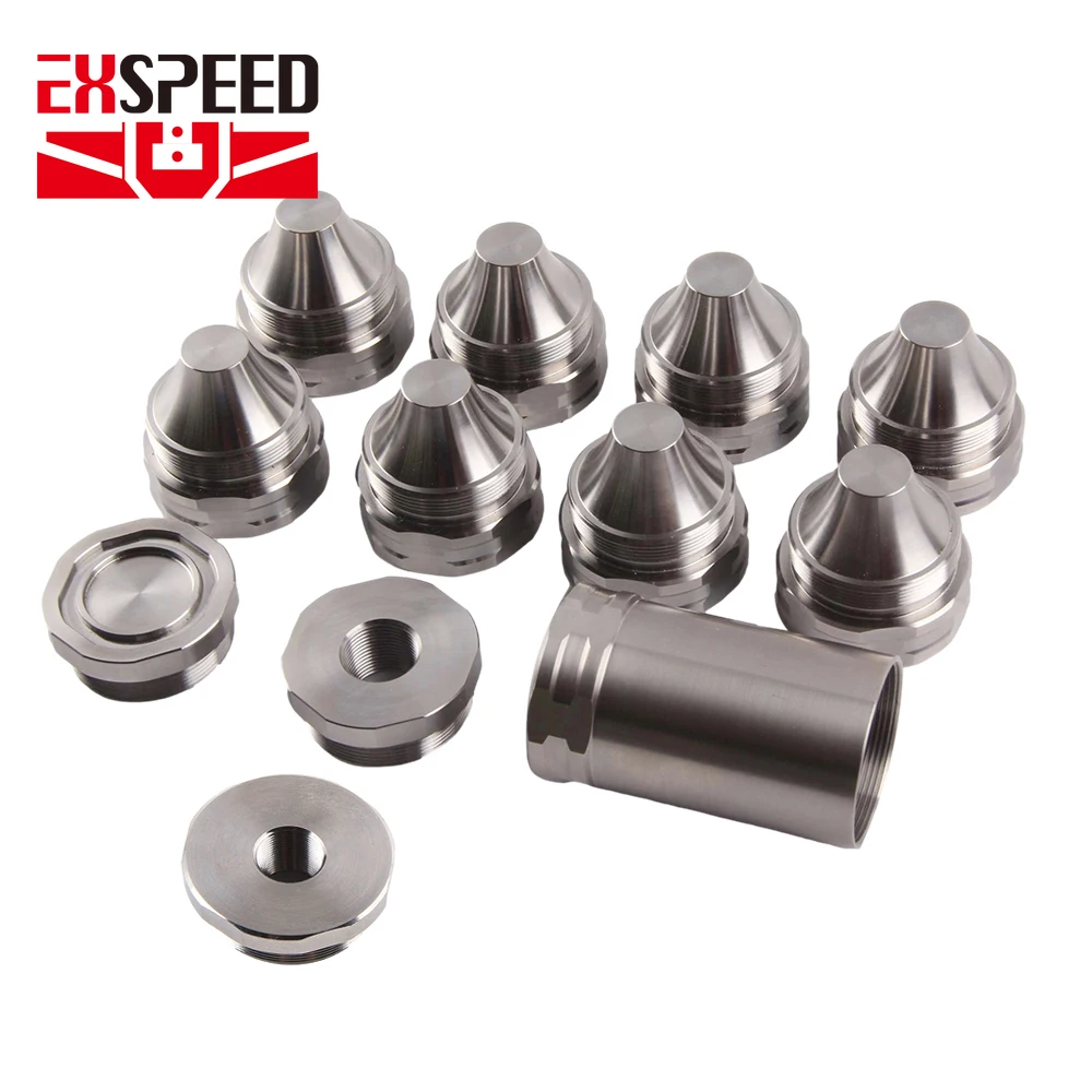 

7'' L 1.55'' OD 1/2x28+5/8x24 Stainless Steel 1.375x24 Modular Solvent Cleaning Filter + Piston Booster + Cone Cup Drilling Jig