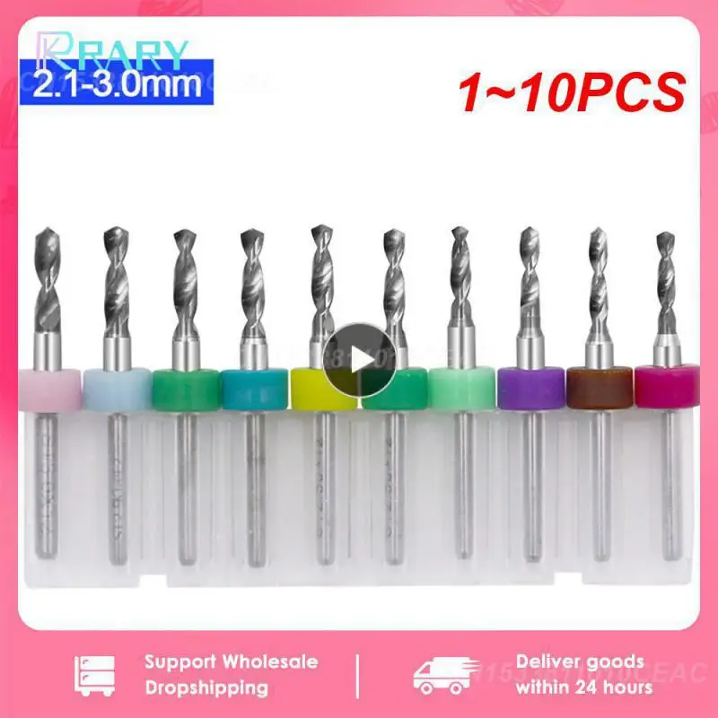 

1 ~ 10 шт. 0,3-1,2 мм PCB сверло Micro Drill Bit PCB печатная плата сверлильный инструмент 1/4 ''хвостовик карбидный сверлильный резак