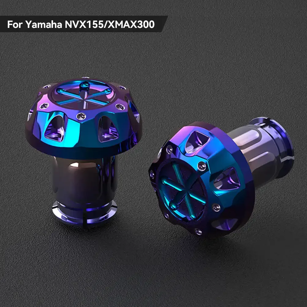 Для YAMAHA EROX155 NVX155 XMAX300 мотоциклетные ручки 17 5 мм колпачки для руля концы заглушка