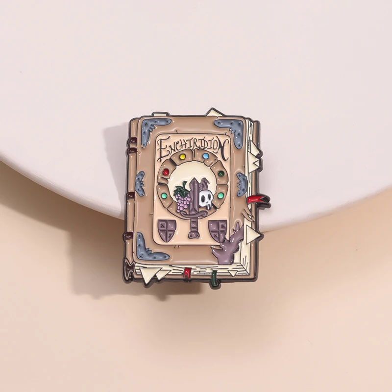 Украшенная из сплава брошь в виде книжной тематики аксессуары для одежды и