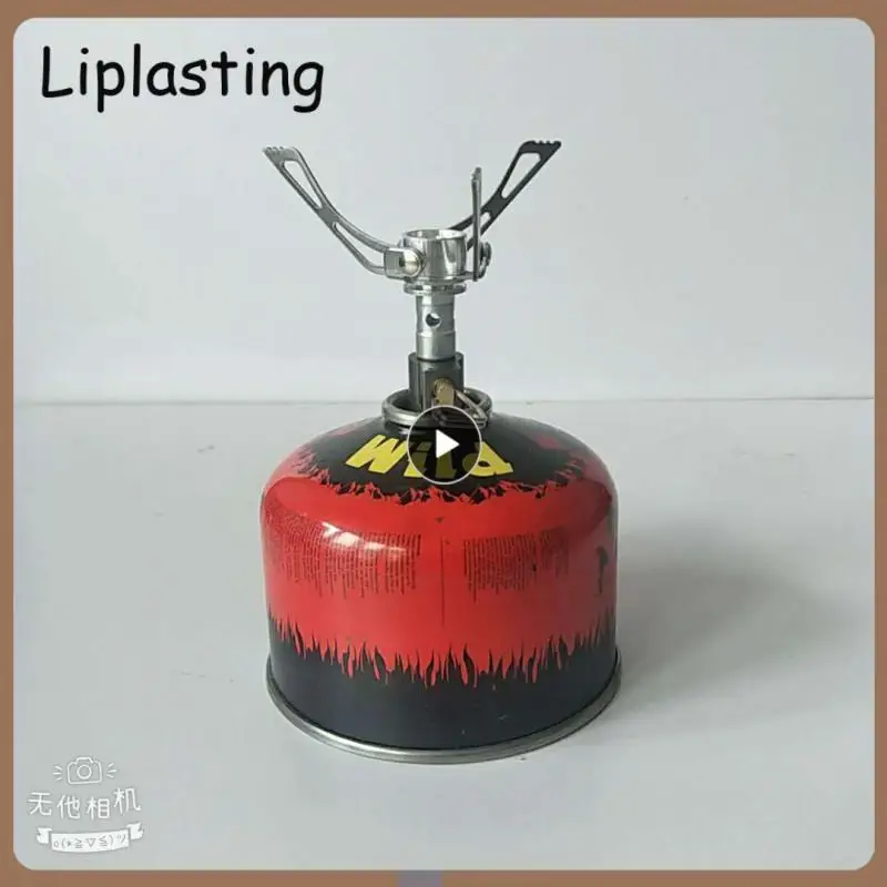 

Новое поступление, уличная газовая плита, портативная ультратонкая газовая мини-плита с тремя головками, горелка для кемпинга и пикника