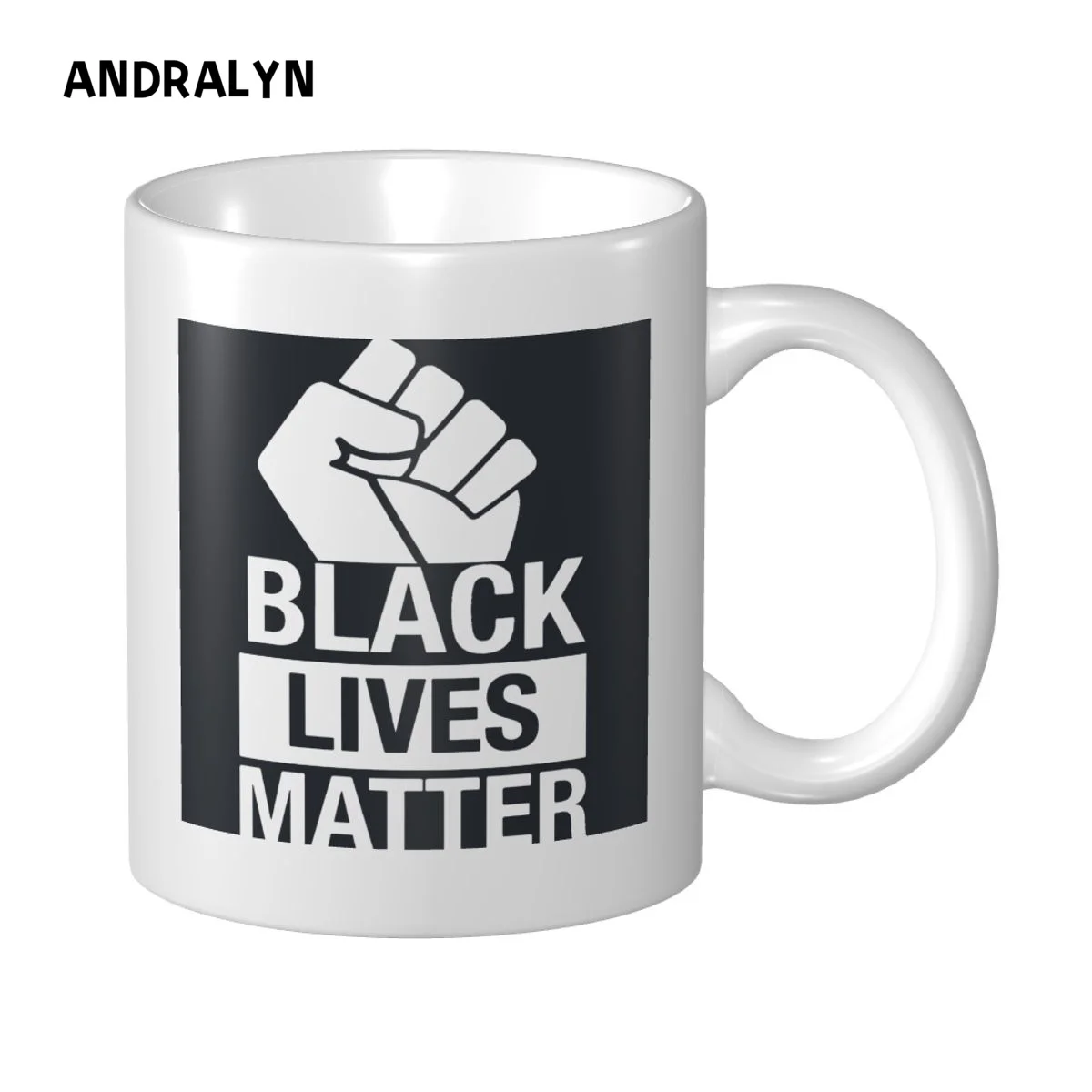 

Black Lives Matter Cap I Cant Breathe Antiracism Mug Funny Coffee Mug Cute Gamer Birthday Gift Back To School Mug