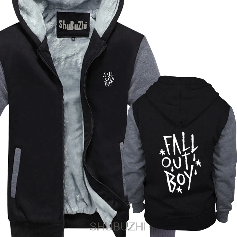 

Fall Out Boy 'Scratch' hoodie winter warm coat men cotton jacket winter brand tops euro size shubuzhi hoody sbz4287