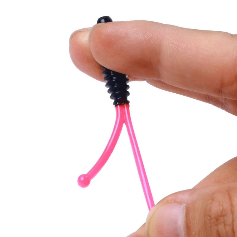 20 шт. мягкая рыболовная приманка с резьбой