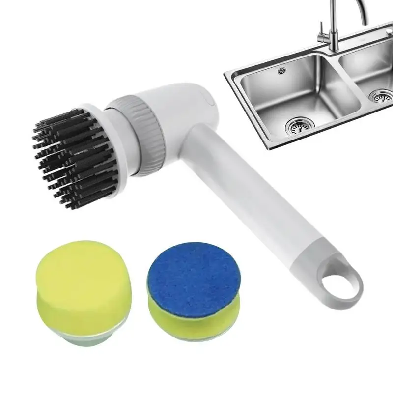 

Cordless Spin Scrubber Type-C Charge Spinning Cleaner Brush Multifunctional Scrub Brush With 2 Gears And Battery Display