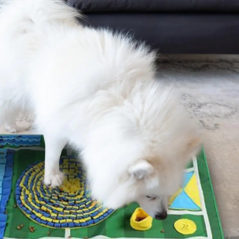 Коврики для нюхания собак коврик кормления с футбольной тематикой интерактивный