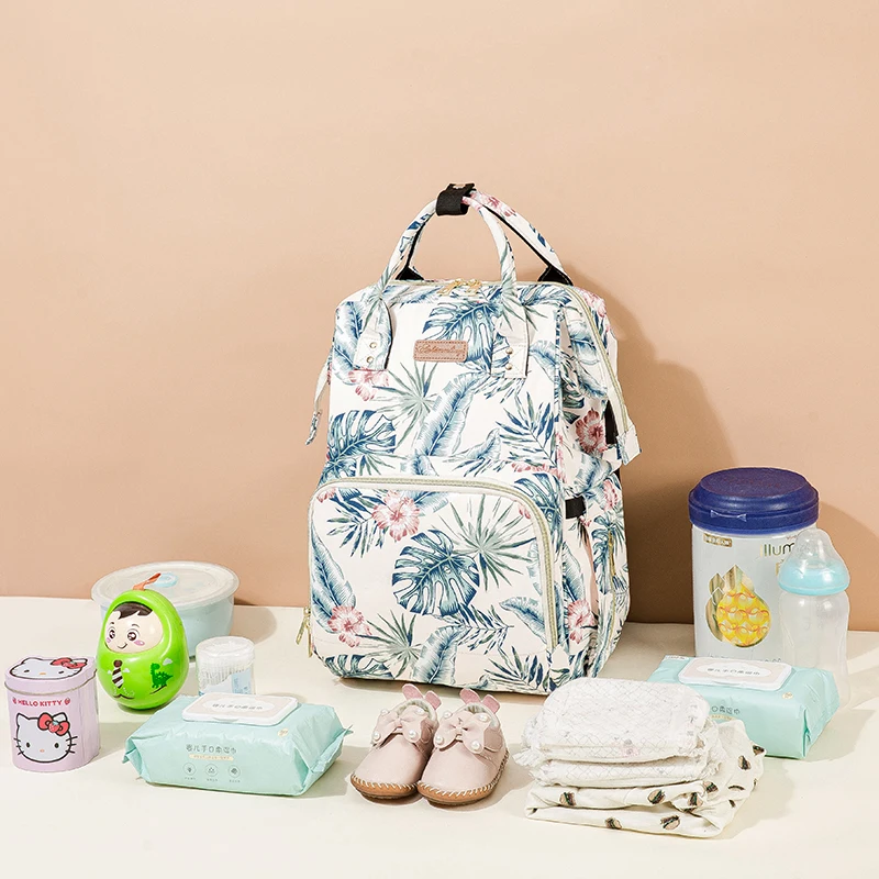 

Multifunctional Baby Diaper Nappy Backpack Waterproof Mummy Changing Bag