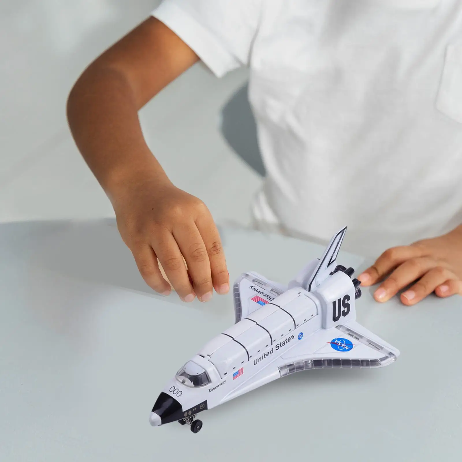 Модель космического корабля обучающая игрушка для детей 4-6 лет-подростков