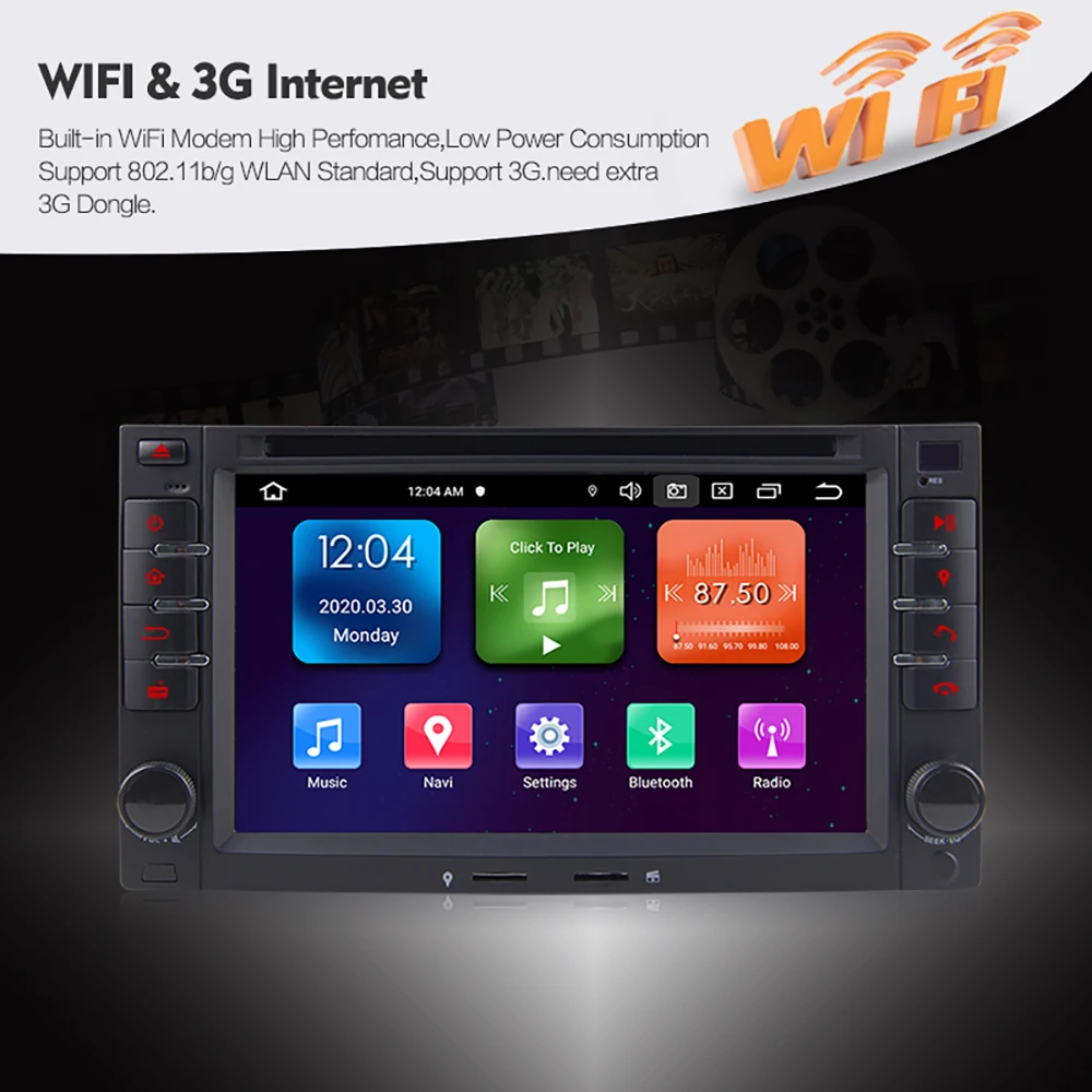 ZJCGO автомобильный мультимедийный плеер стерео GPS PX5 Радио Навигация 8 ядер Android 10