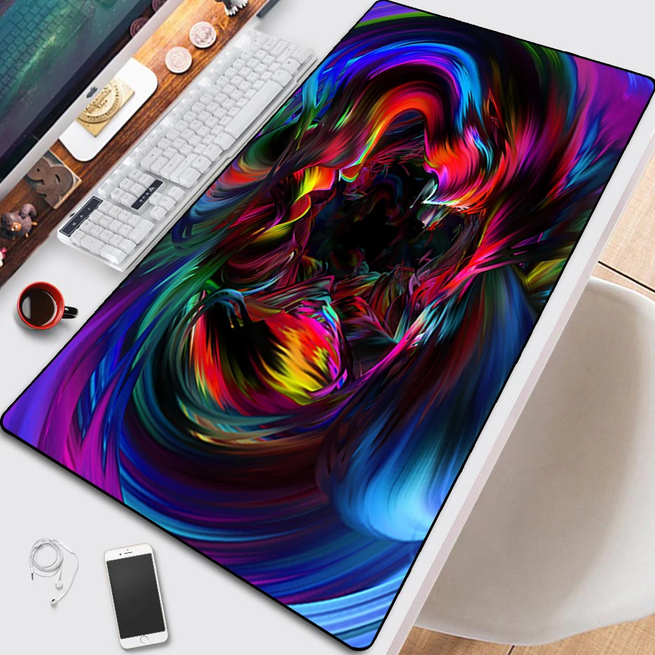 

Fantasy abstract art HD printing computer lock keyboard pad gift computer table pad large mouse pad customized mousepad