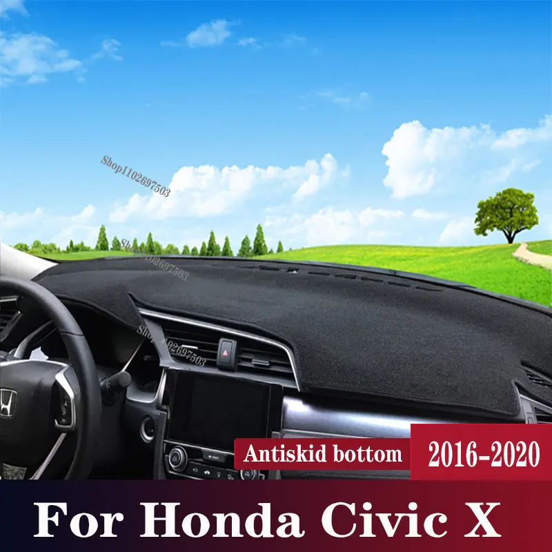 

Чехол для приборной панели автомобиля Honda Civic X 10 2016-2020
