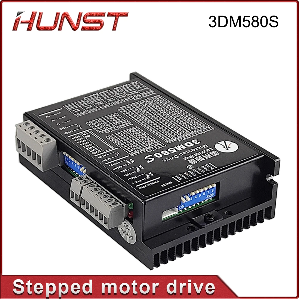 

HUNST Leadshine 3DM580S 3 Phase Stepper Driver for Nema 23 Nema 34 57 86 Stepping Motor CNC Engraving Machine.