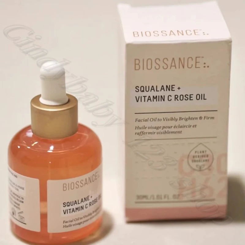 Сквалан витамин С масло розы эссенция осветляет тон кожи повышает эластичность