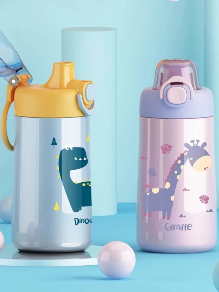 

Thermos Mug High Quality Children's Drinking Water Bottle Stainless Steel Portable Vacuum Bottle Starbucks Cup Mugs Drinkware