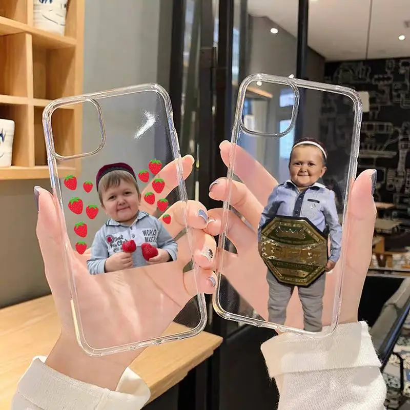 

Funny hasbulla cartoon Phone Case Transparent soft For iphone 12 11 13 7 8 6 s plus x xs xr pro max mini
