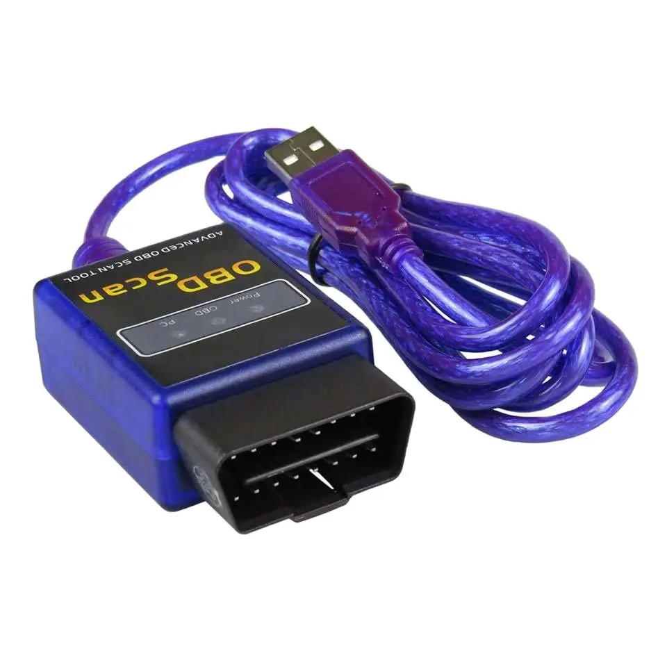 Автомобильный диагностический интерфейс Elm327 V1.5 Obd2 сканер Usb Elm 327 в 1 5