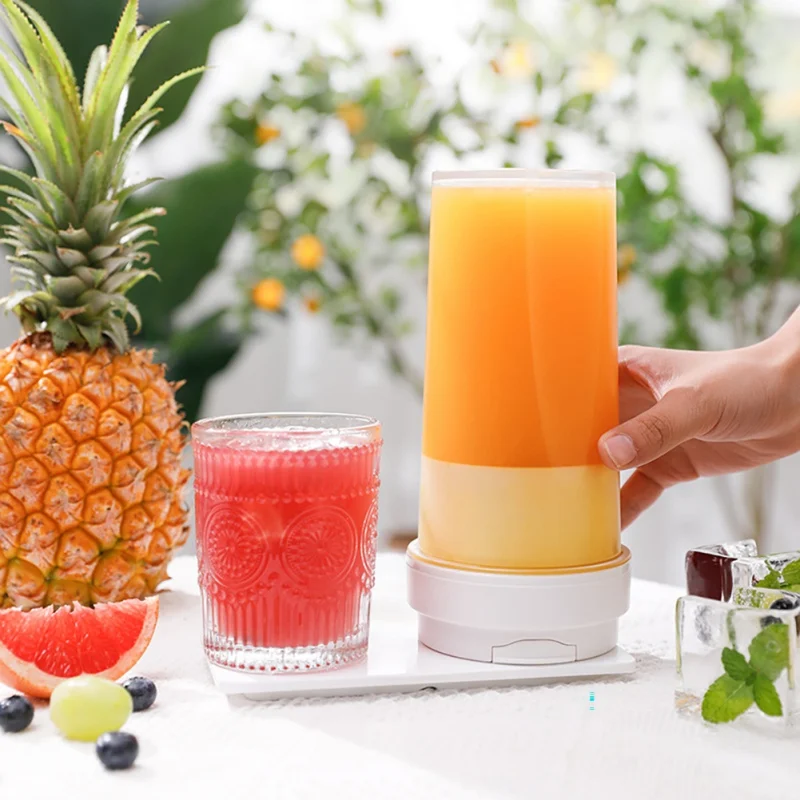 

Электрическая мини-соковыжималка для фруктов, бытовая соковыжималка, перезаряжаемый маленький блендер, здоровая соковыжималка «сделай са...