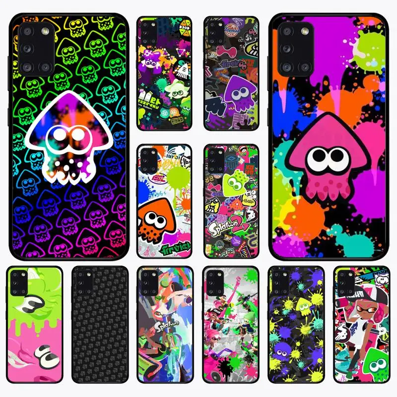 

Splatoon Game Phone Case for Samsung A70 A71 A72 A51 A52 A53 A30 A21 A02 S A40 A32 A31 A13 A12 A10 Cover