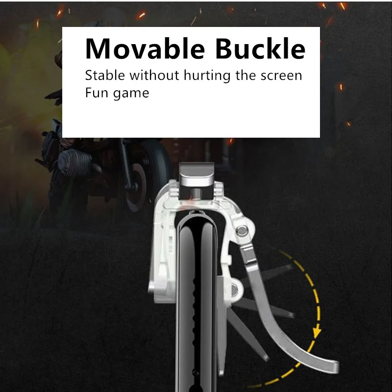a8 mobile phone gaming accessories for pubg game controller gamepad joystick trigger aim shooting key button for iphone android free global shipping