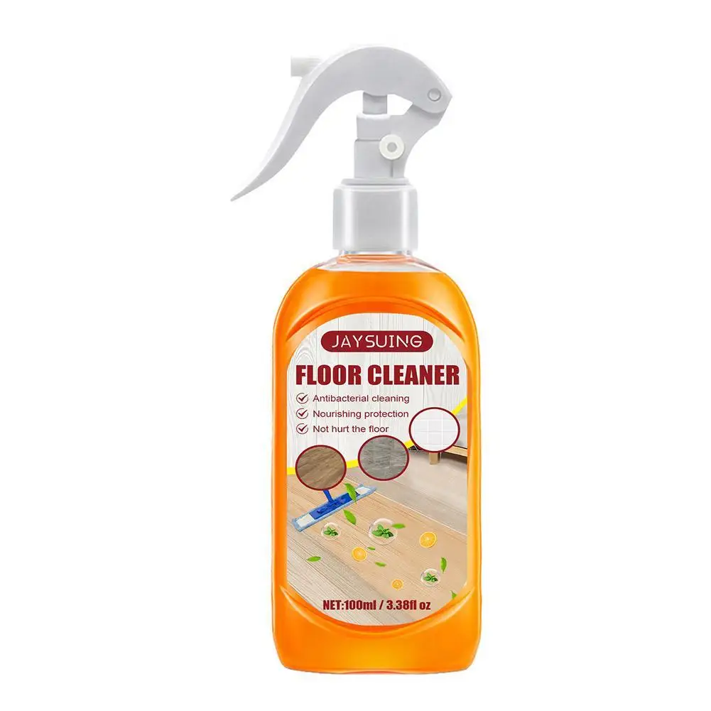 

100ml Powerful Decontamination Floor Cleaner Wood Floor Stain Remover Cleaning Polishing Brightening Repair Scratch Tool