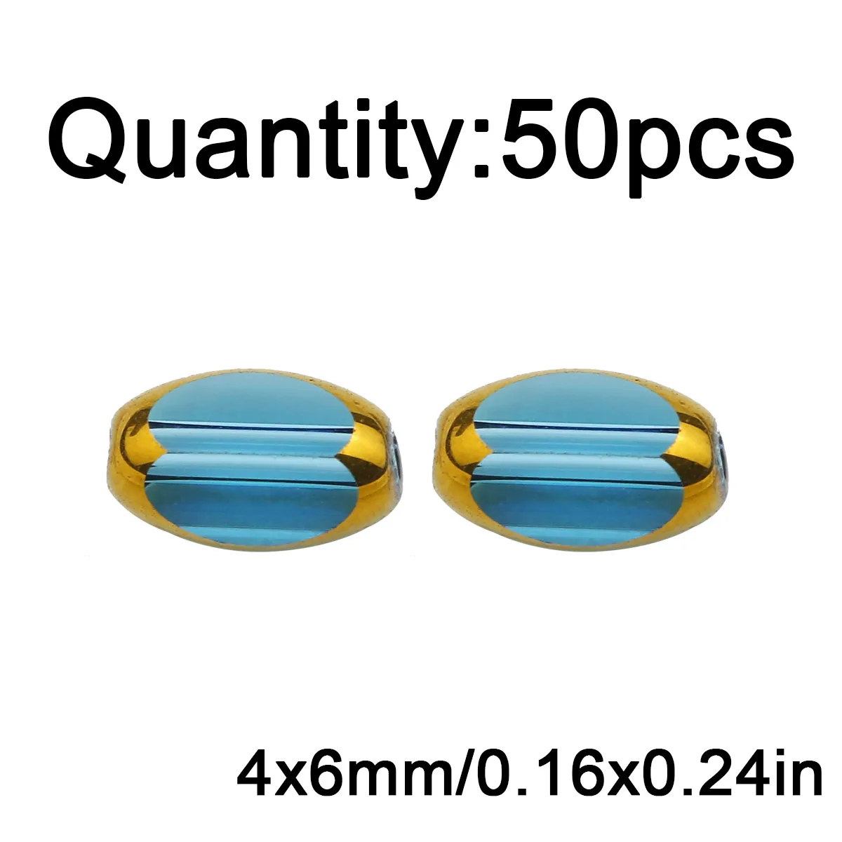 Позолоченные граненые прозрачные синие кристаллы свободные бусины Kandi проставки