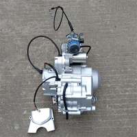 totally closed motorcycle tricycle four wheel accessories 125cc gasoline engine with reverse gear engine motor moto modification
