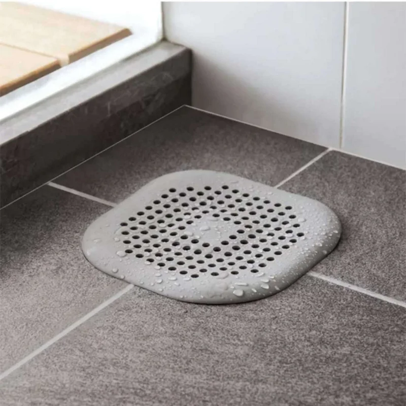 

Kitchen Sink Filter Sink Strainer Hair Catcher Silicone Bathtub Strainer Bath Stopper Plug Sink Strainer Cover Vegetable Filter