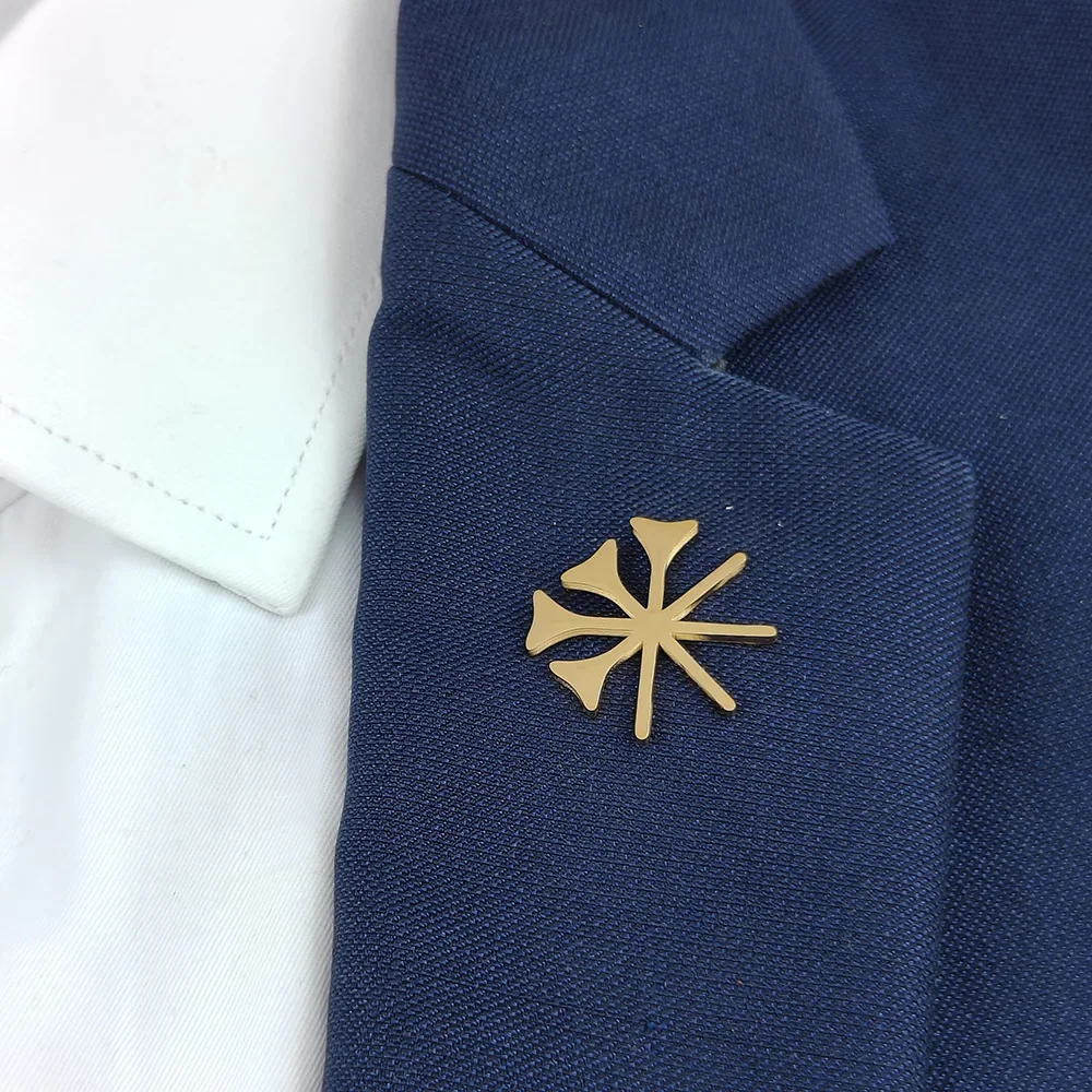 Православная брошь с крестом для мужчин значок-символ католицизма из