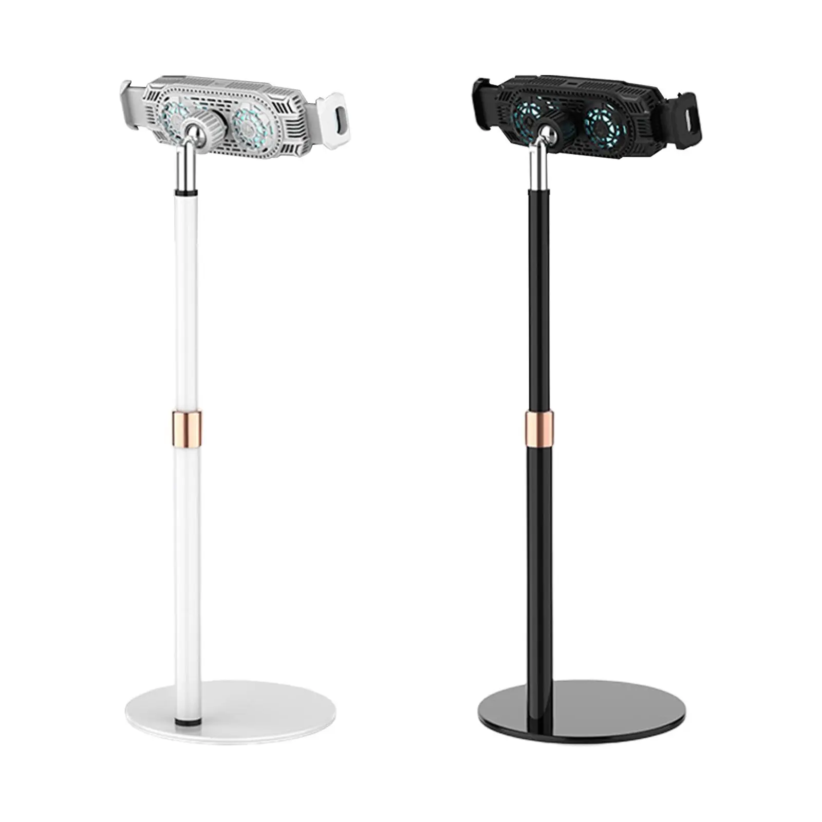 

Mobile Phone Radiator with Bracket Heatsink Heat Sink Cooling Fan for Recording Video Live Broadcast Smartphones Watching Dramas