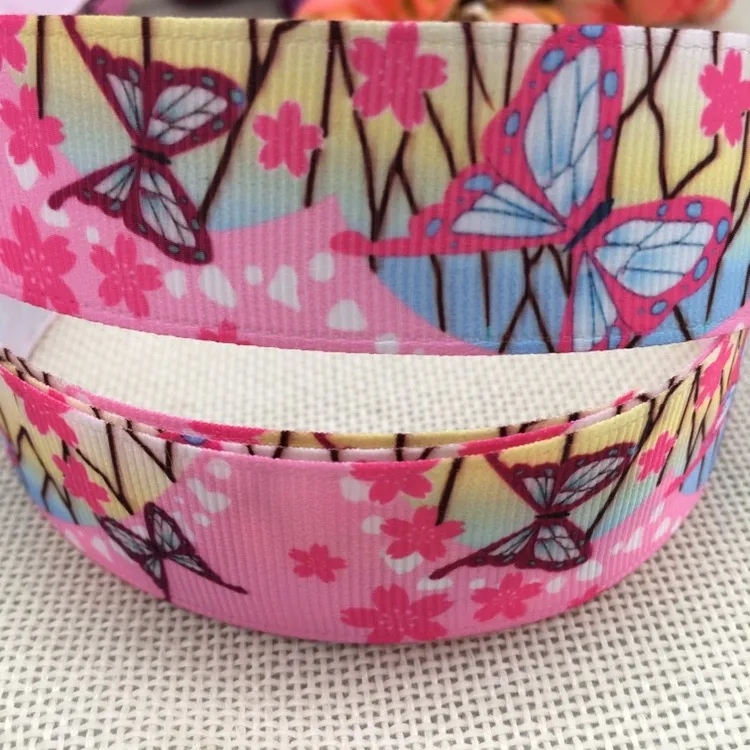 

25-38 мм зеленая кружевная клетчатая цветная печатная корсажная лента дизайн упаковки, DIY аксессуары материалы ручной работы 5 ярдов 2108105