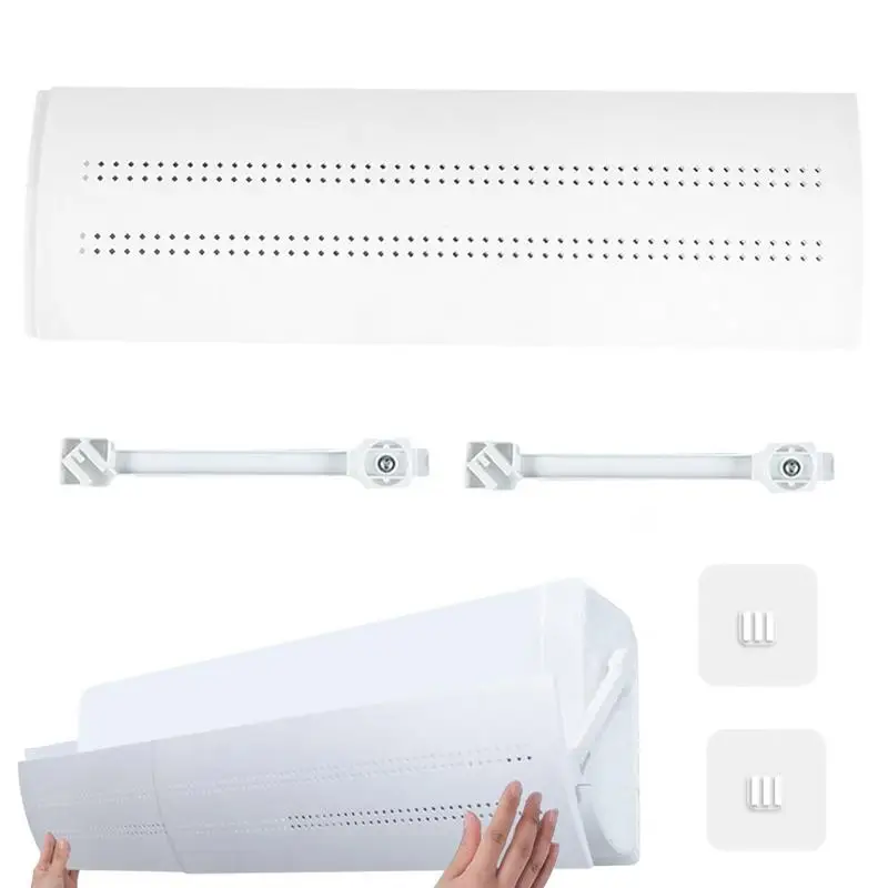 

Air Conditioner Deflector Telescopic Anti-Wind Baffle Anti Direct Blowing Adjustable Air Cooled Baffle Vent Deflectors Air