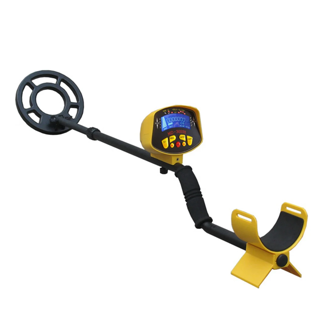 

MD-3010II Underground Metal Detector Outdoor Gold Digger Deep Sensitive Light Finder LCD Display