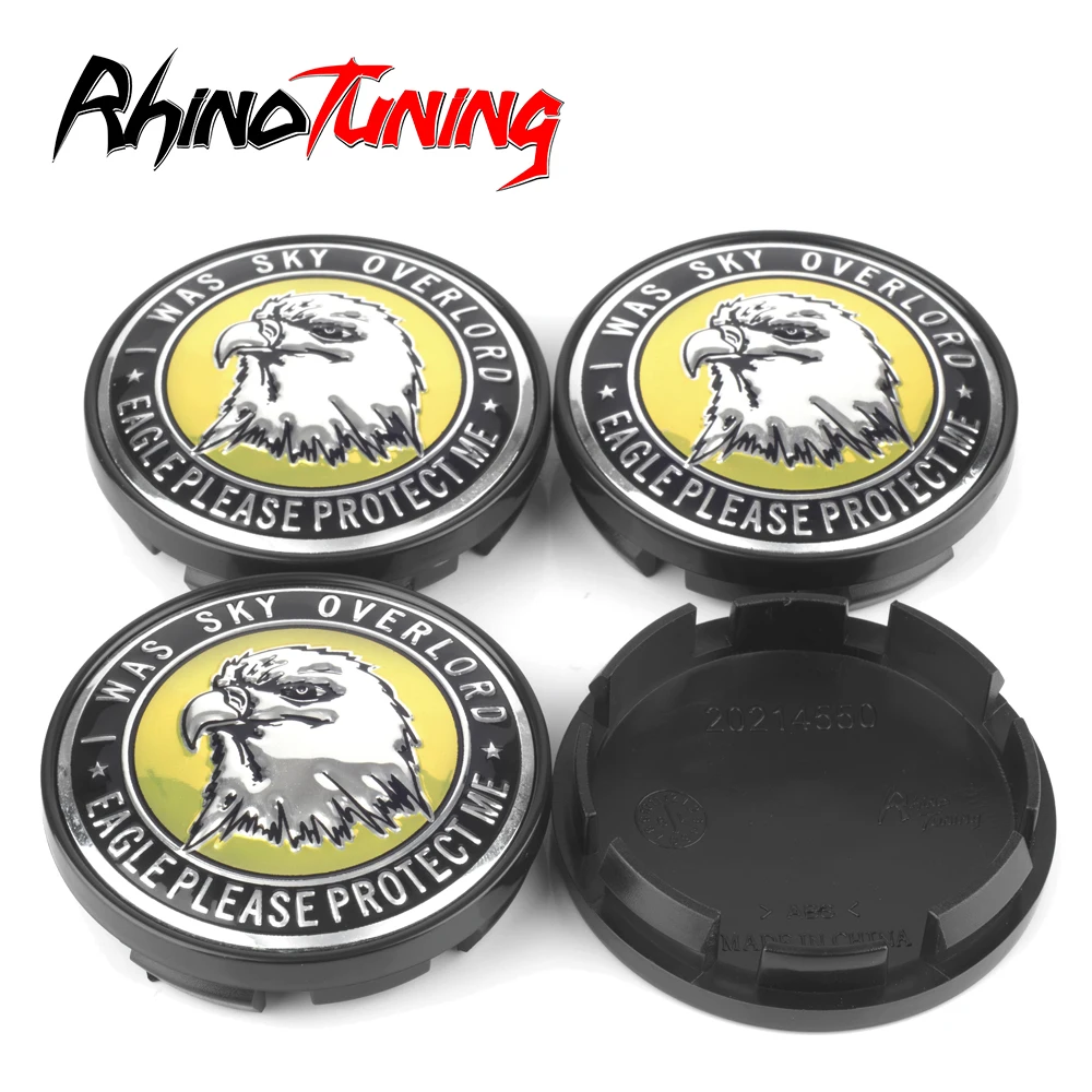 

4pcs 61mm Wheel Center Caps For #8D0 601170 A #PTR56-18130-AA #9406H6 #28821SA030 Rim Hub Cover Refits Styling Car Accessroies