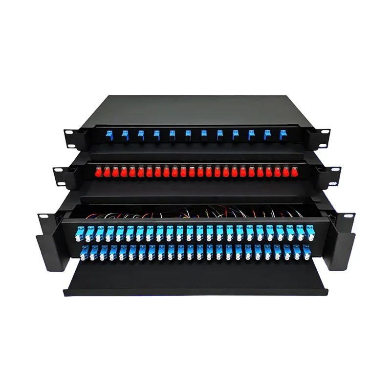 Клеммная коробка для оптоволоконного кабеля в стиле ящика SC/FC/LC/ST Одиночная