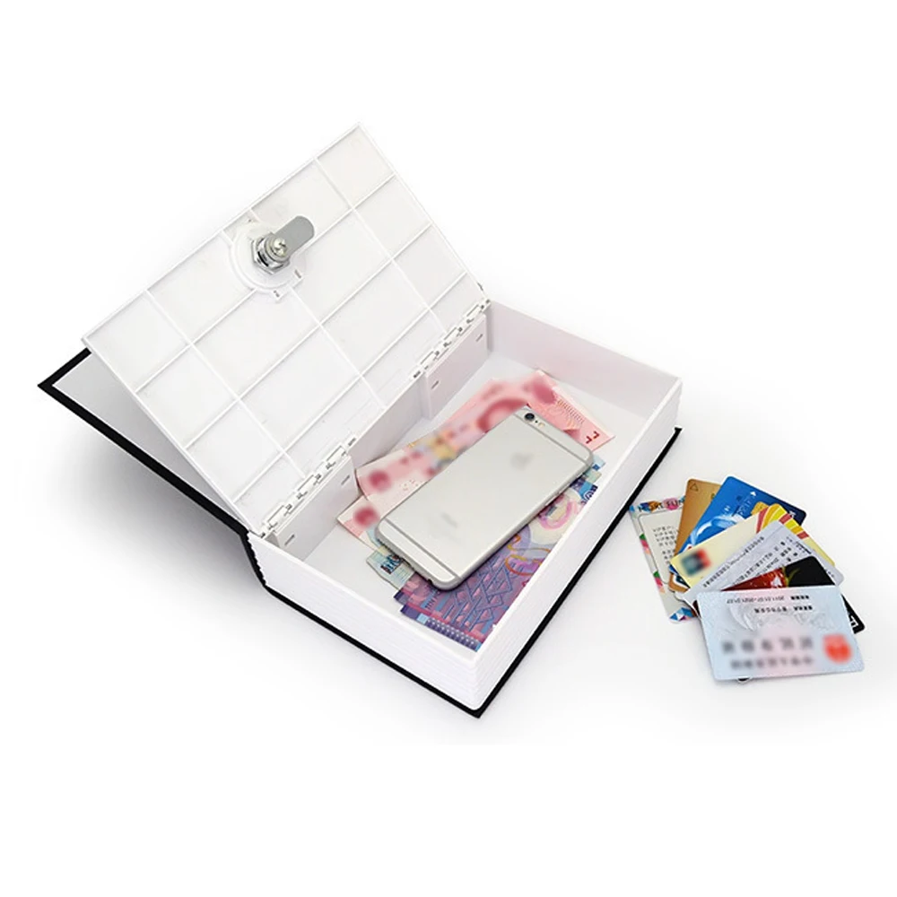 Ящик для ключей с замком ювелирных изделий шкафчик словарь книга наличные