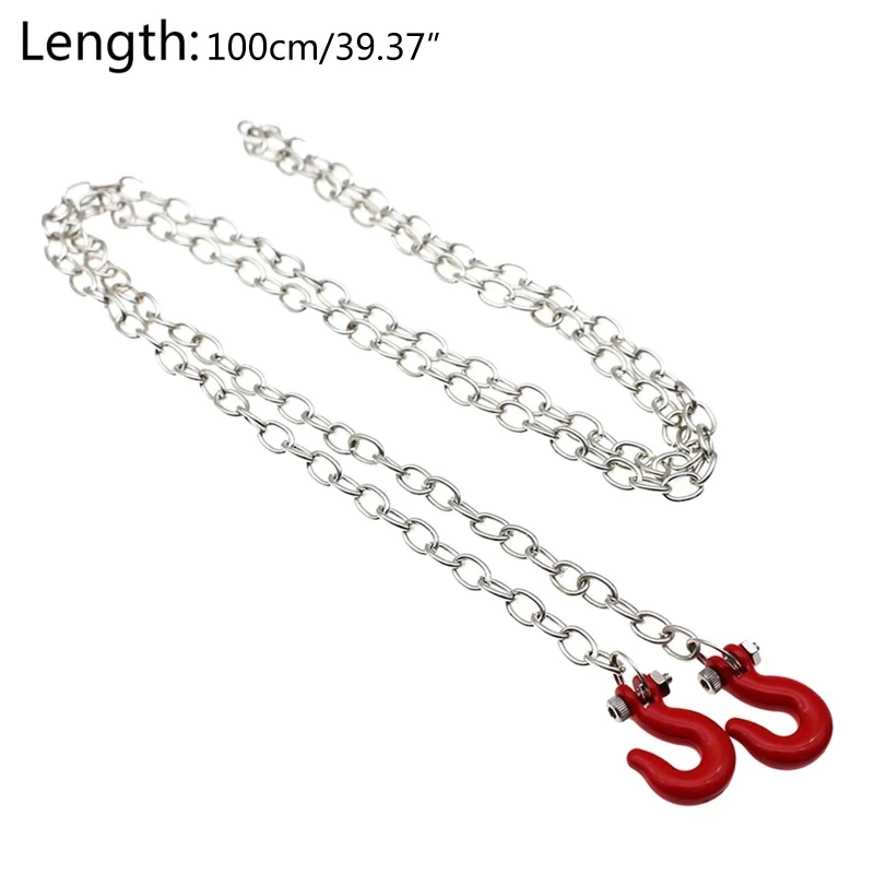 Металлическая спасательная цепь с буксирным крюком для радиоуправляемой машины