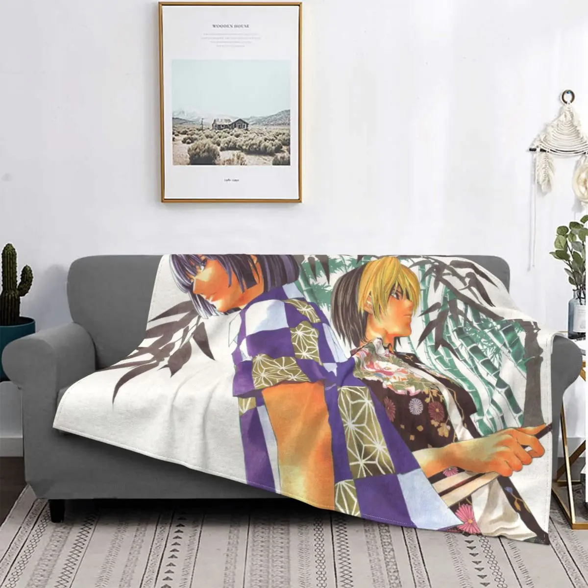 

Одеяло Hikaru No Go Shindou для комиксов с горячей кровью, Фланелевое мягкое флисовое покрывало для соревнований