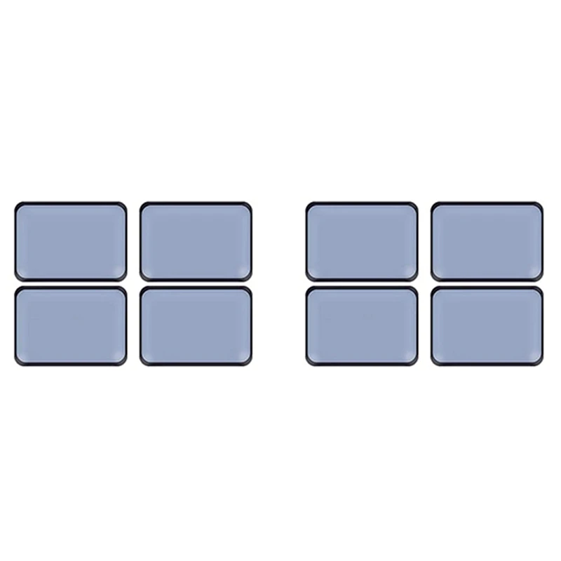 

48 PCS Furniture Sliders And Gliders For Carpet Moving Furniture 25X35mm Self-Adhesive Furniture Gliders