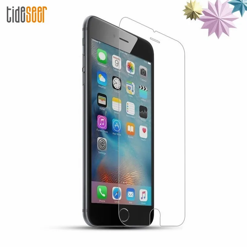 100pcs 2.5D 9H Screen Protector Tempered Glass For iPhone 6 6S 7 8 SE 5 XR XS Max 11 12 13 Toughened Glas Flim | Мобильные телефоны