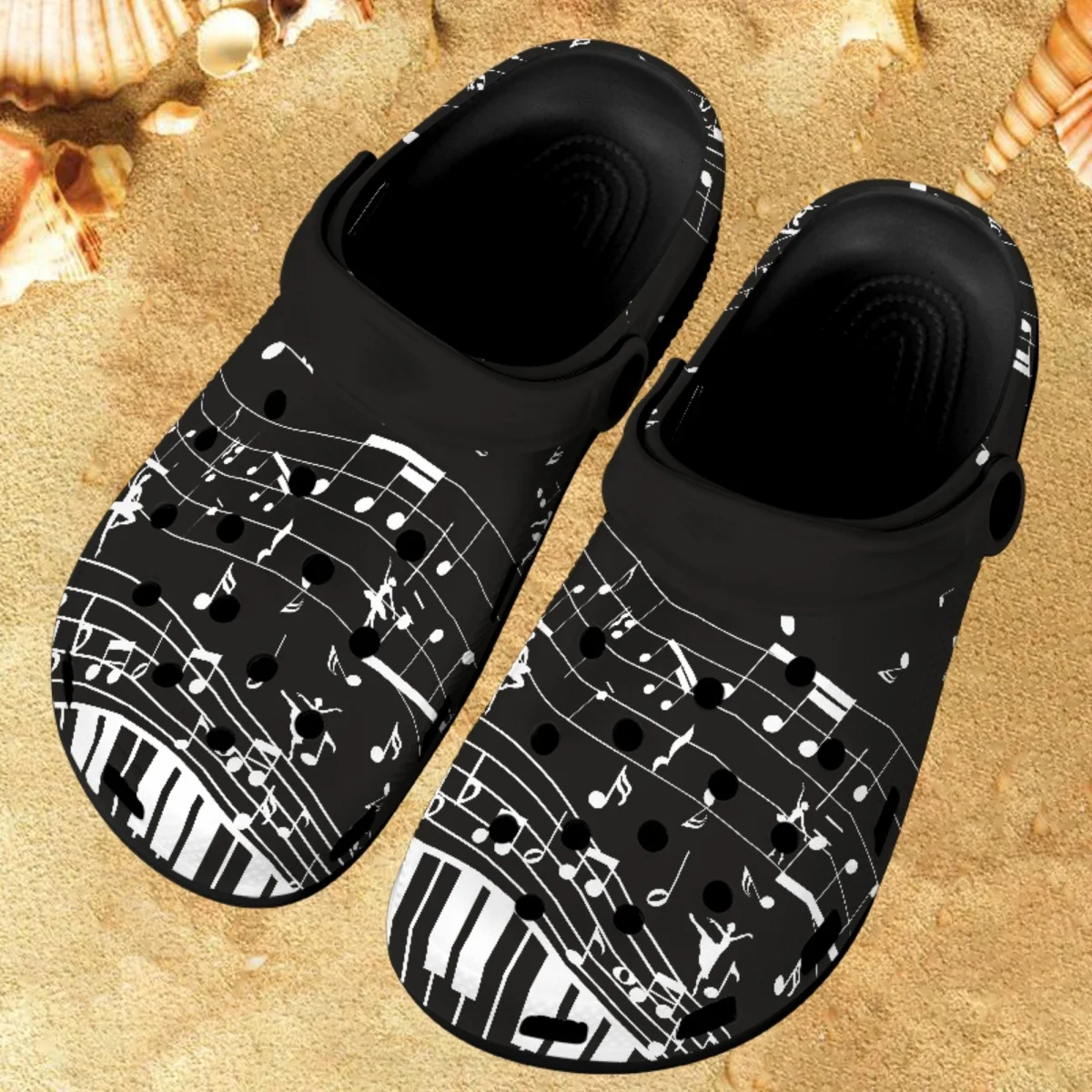 Print on Demand Women's Sandals Summer Non Slip Breathable Home Slippers for Adults Beach Slides Non Slip Outdoor Garden Shoes