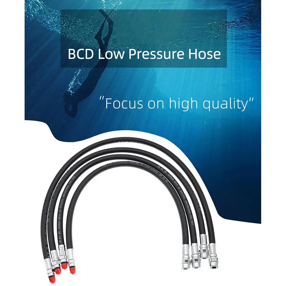 

Diving BCD Low Pressure Hose Diving Regulator Octopus Stage Octopus Tube Quick Release Connector for Inflator Hose